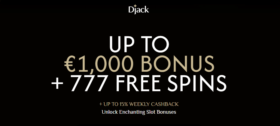 Djack Casino välkomstpaket